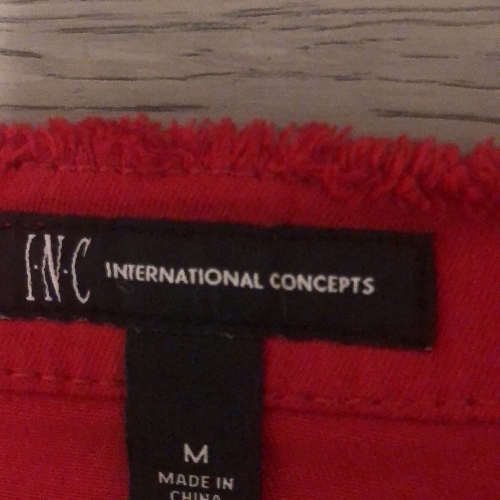 Red button up jacket - Picture 2 of 3